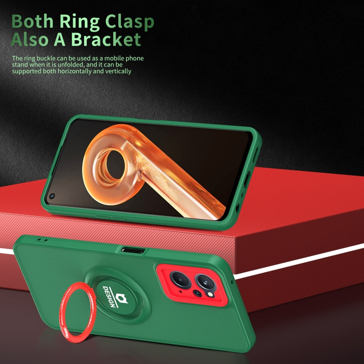 For OPPO A36/A76 4G/A96 4G/Realme 9i Eagle Eye Ring Holder Phone Case