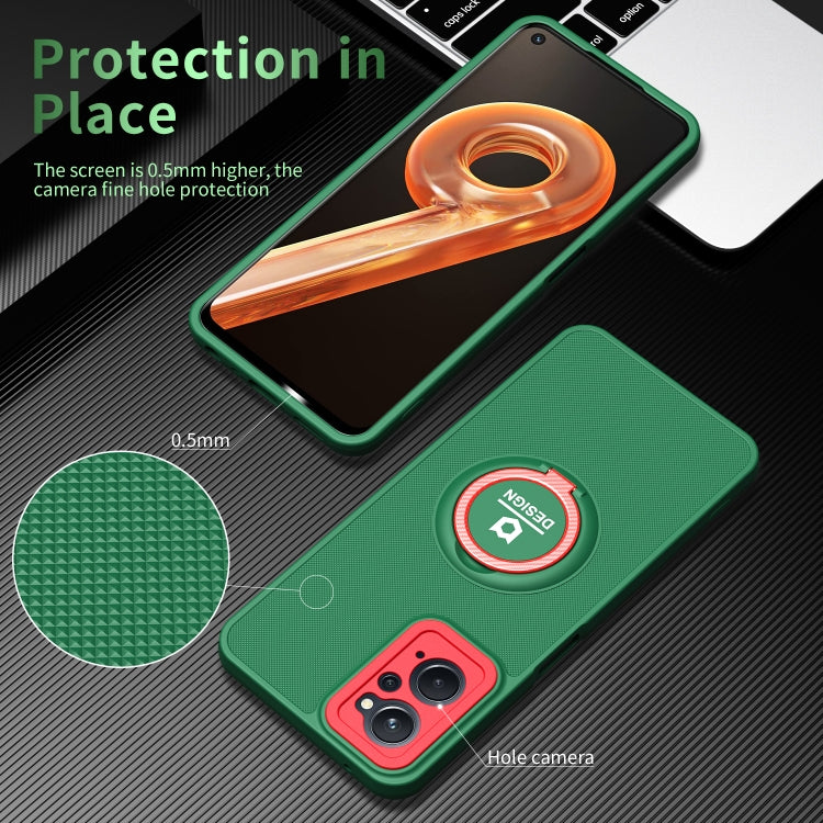 For OPPO A36/A76 4G/A96 4G/Realme 9i Eagle Eye Ring Holder Phone Case