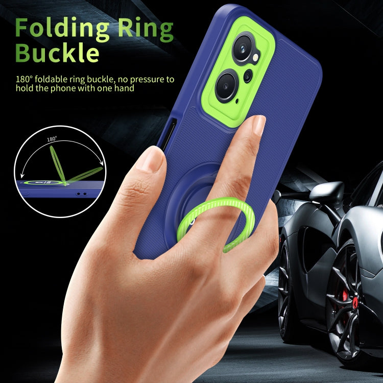 For OPPO A36/A76 4G/A96 4G/Realme 9i Eagle Eye Ring Holder Phone Case