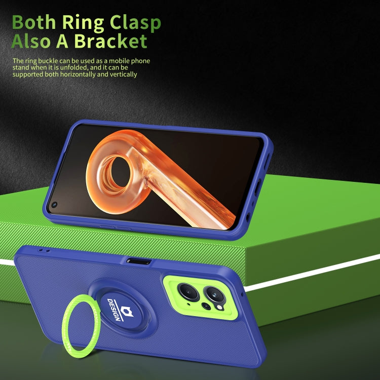 For OPPO A36/A76 4G/A96 4G/Realme 9i Eagle Eye Ring Holder Phone Case