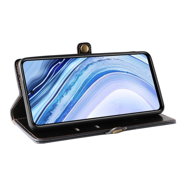 For Xiaomi Redmi Note 9S GQUTROBE RFID Blocking Oil Wax Leather Phone Case