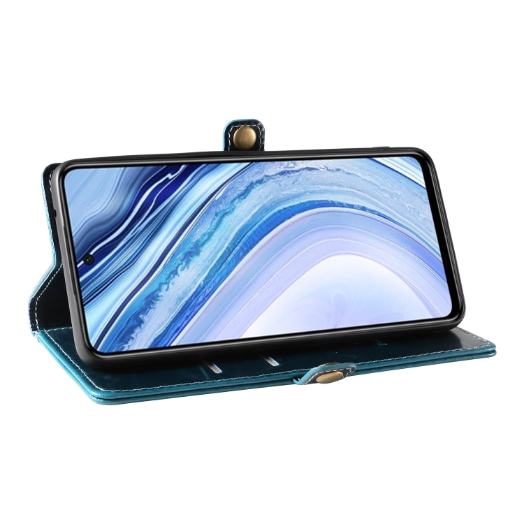 For Xiaomi Redmi Note 9S GQUTROBE RFID Blocking Oil Wax Leather Phone Case