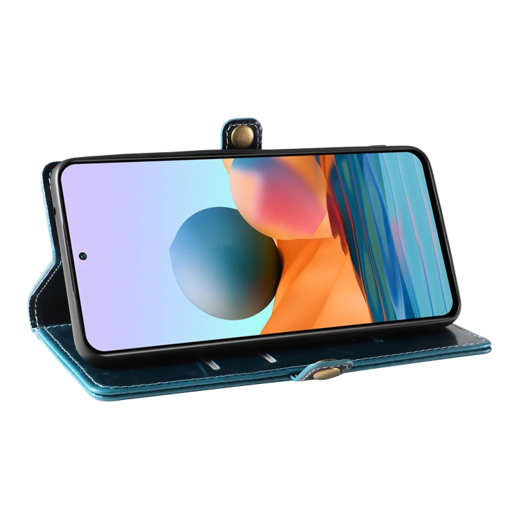 For Xiaomi Redmi Note 10 Pro 4G GQUTROBE RFID Blocking Oil Wax Leather Phone Case