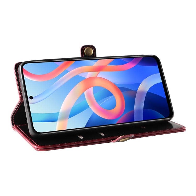 For Xiaomi Redmi Note 11 5G GQUTROBE RFID Blocking Oil Wax Leather Phone Case