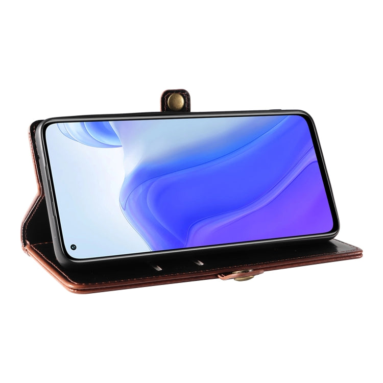 For Xiaomi Mi 10T GQUTROBE RFID Blocking Oil Wax Leather Phone Case