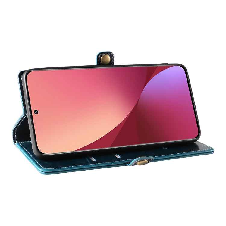 For Xiaomi 12 GQUTROBE RFID Blocking Oil Wax Leather Phone Case