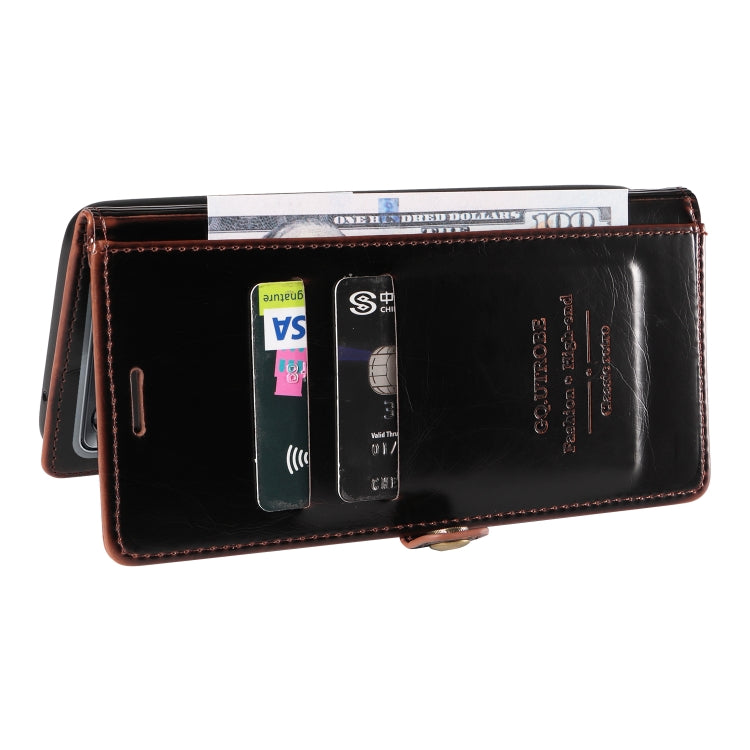 For Xiaomi Poco X4 Pro 5G GQUTROBE RFID Blocking Oil Wax Leather Phone Case