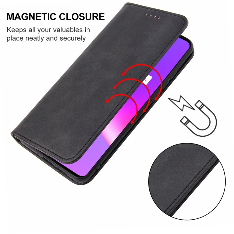 For Realme C25 Magnetic Closure Leather Phone Case