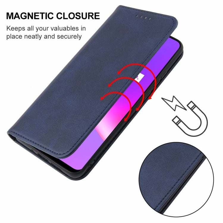 For Realme C25 Magnetic Closure Leather Phone Case