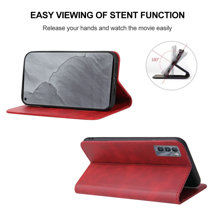 For Realme GT Master Magnetic Closure Leather Phone Case