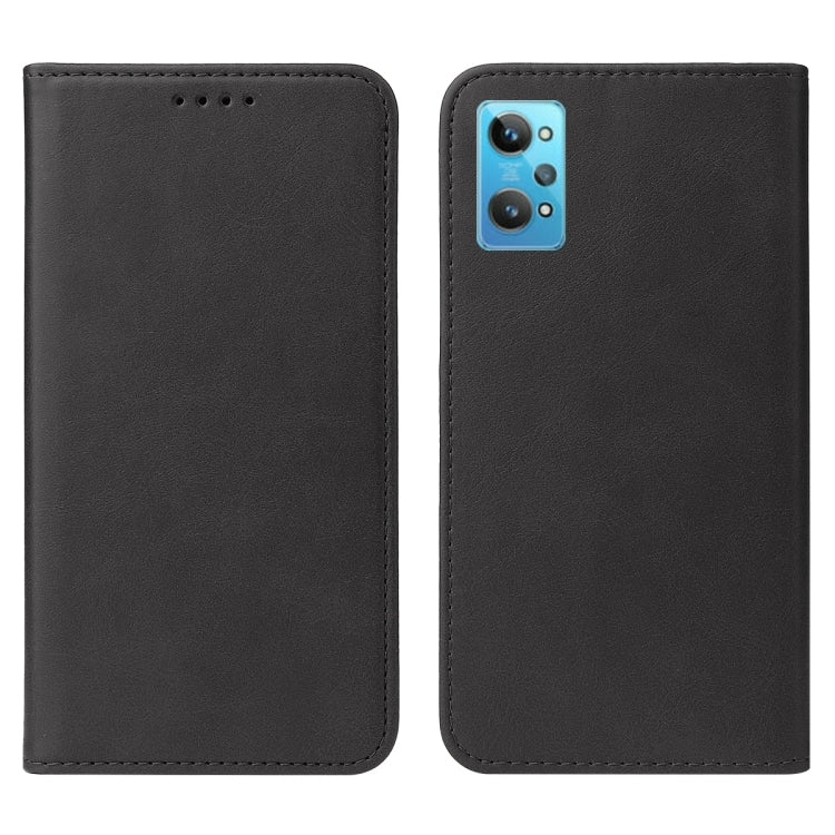 For Realme GT2 Magnetic Closure Leather Phone Case