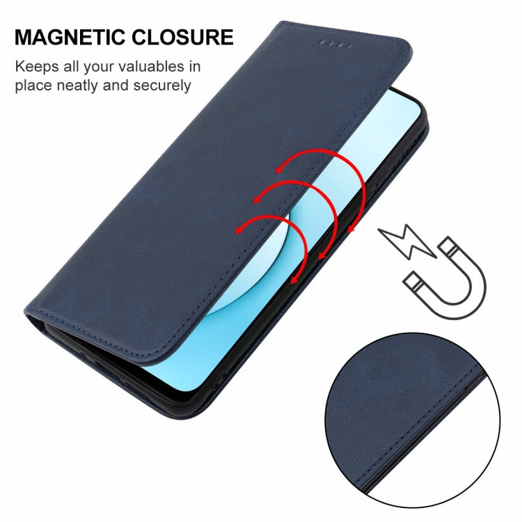 For Realme X50 5G Magnetic Closure Leather Phone Case