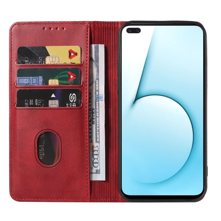 For Realme X50 5G Magnetic Closure Leather Phone Case