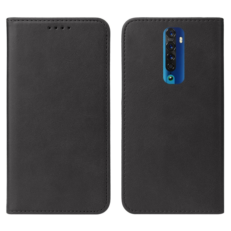 For OPPO Reno2 Magnetic Closure Leather Phone Case