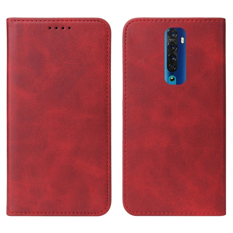 For OPPO Reno2 Magnetic Closure Leather Phone Case