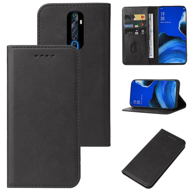 For OPPO Reno2 Z Magnetic Closure Leather Phone Case