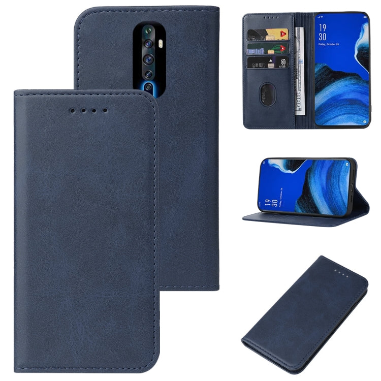 For OPPO Reno2 Z Magnetic Closure Leather Phone Case