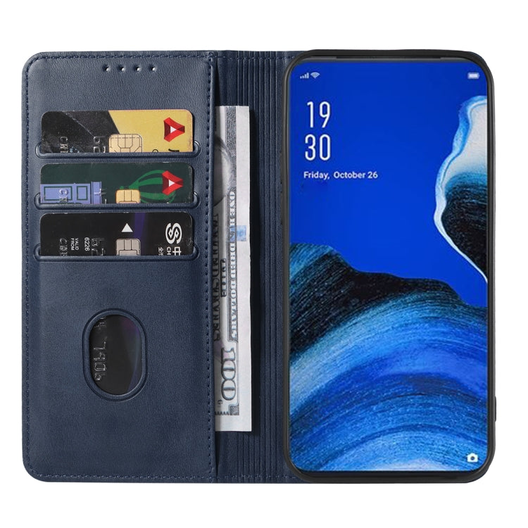 For OPPO Reno2 Z Magnetic Closure Leather Phone Case