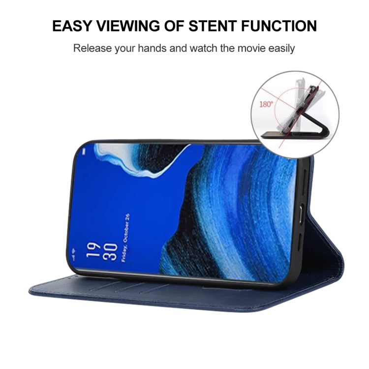 For OPPO Reno2 Z Magnetic Closure Leather Phone Case