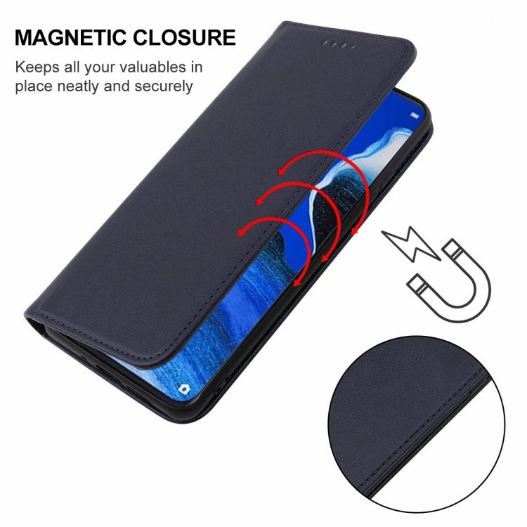 For OPPO Reno2 Z Magnetic Closure Leather Phone Case