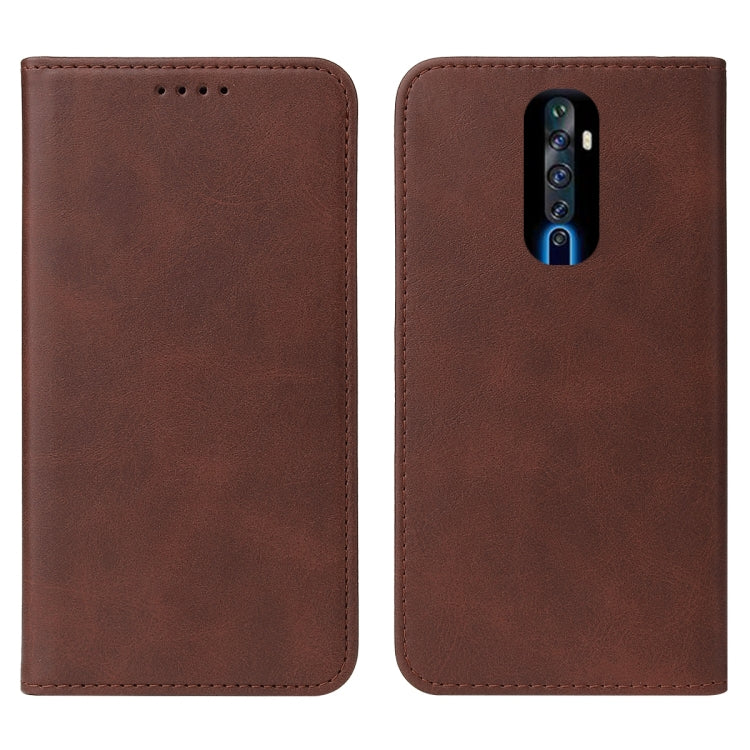 For OPPO Reno2 Z Magnetic Closure Leather Phone Case