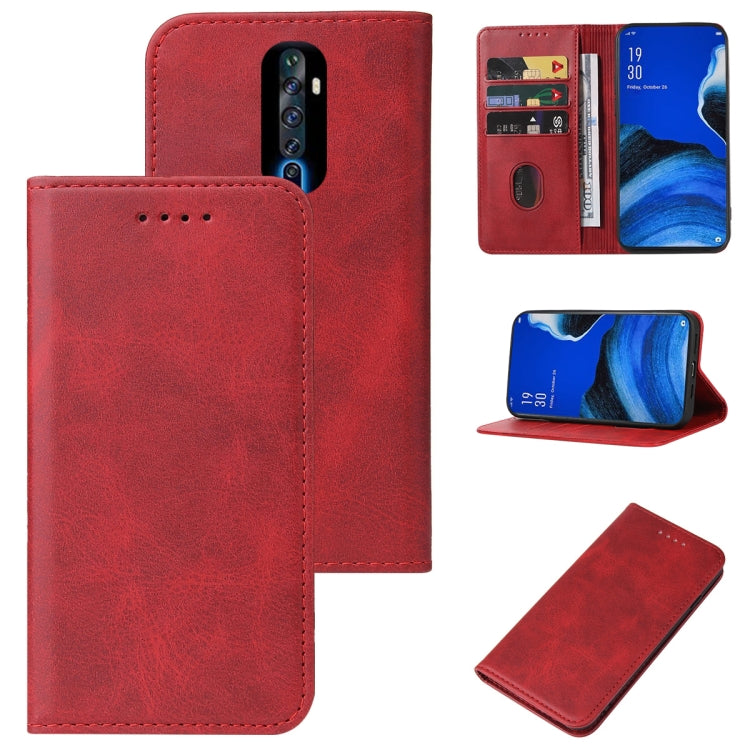 For OPPO Reno2 Z Magnetic Closure Leather Phone Case