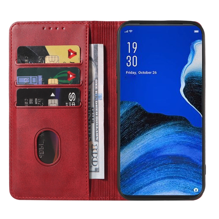 For OPPO Reno2 Z Magnetic Closure Leather Phone Case