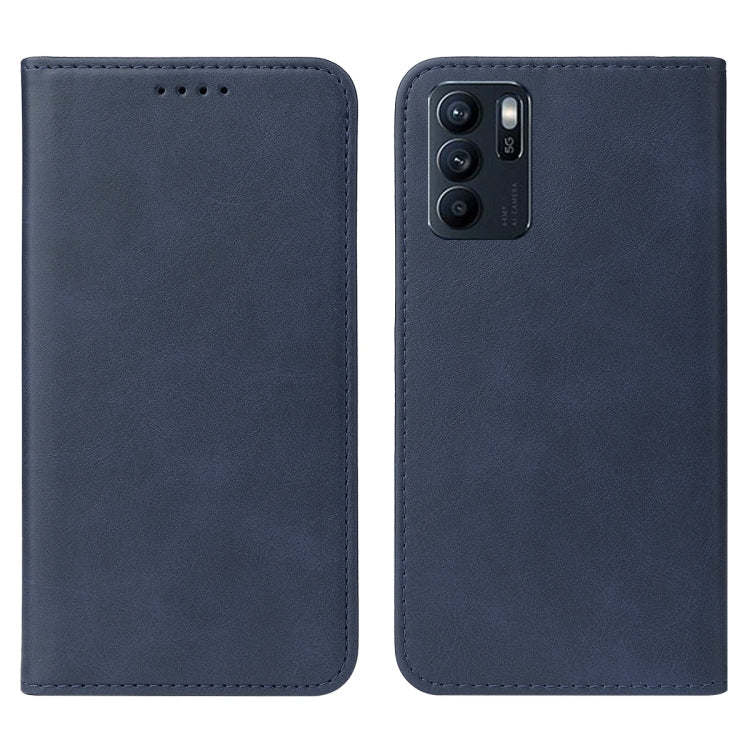 For OPPO Reno6 Z Magnetic Closure Leather Phone Case