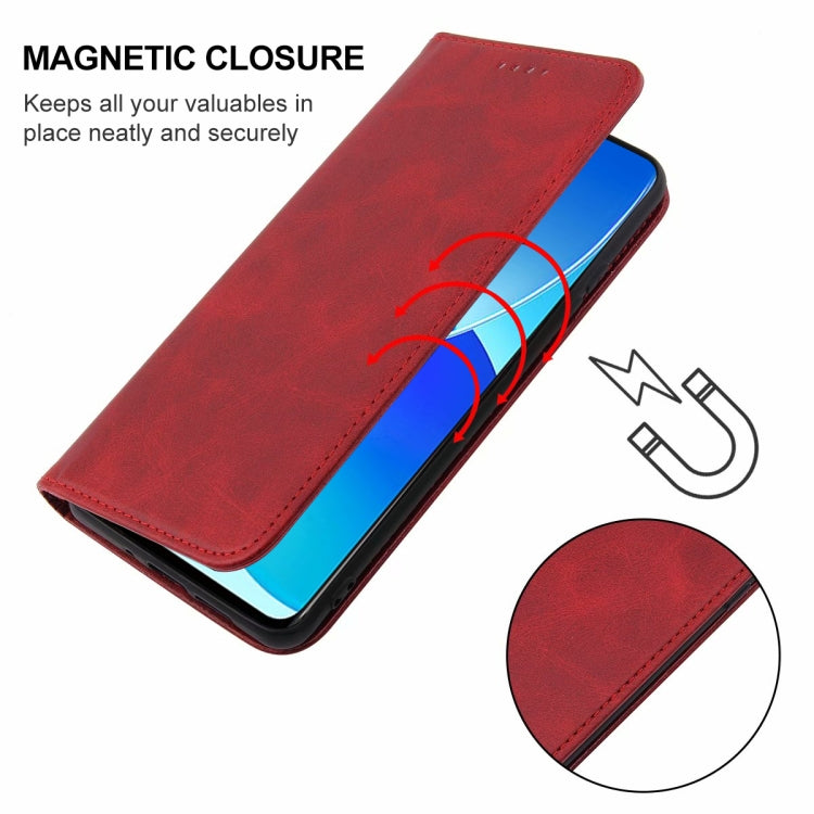 For OPPO Reno6 Z Magnetic Closure Leather Phone Case