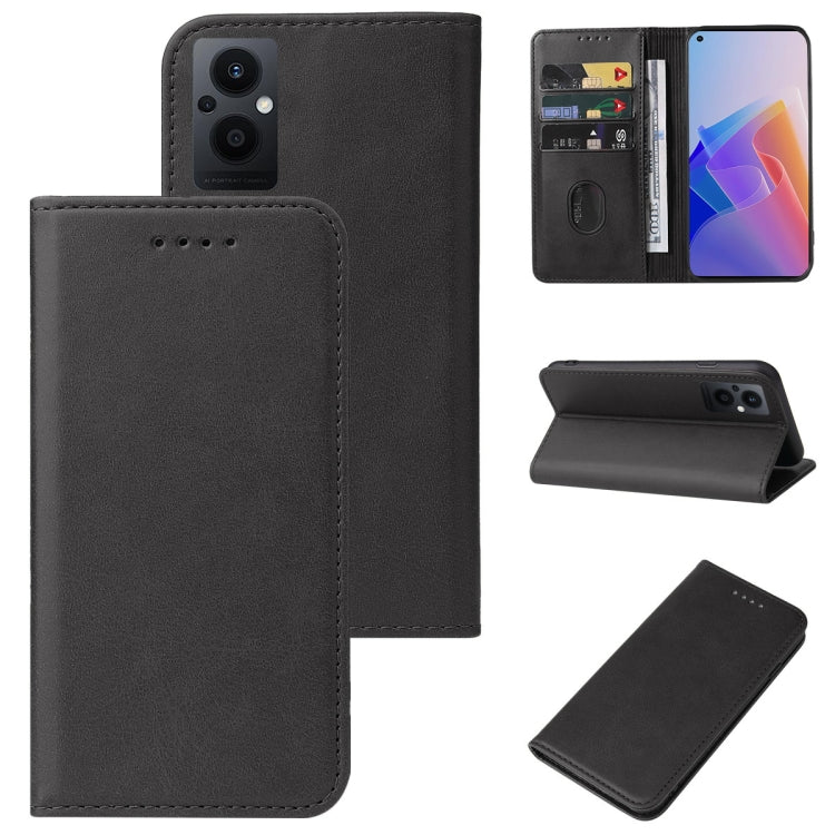 For OPPO Reno7 Z 5G Magnetic Closure Leather Phone Case