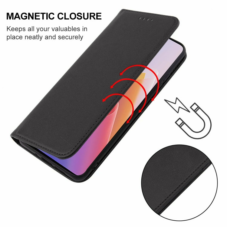 For OPPO Reno7 Z 5G Magnetic Closure Leather Phone Case