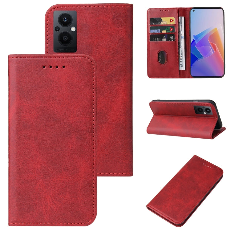 For OPPO Reno7 Z 5G Magnetic Closure Leather Phone Case