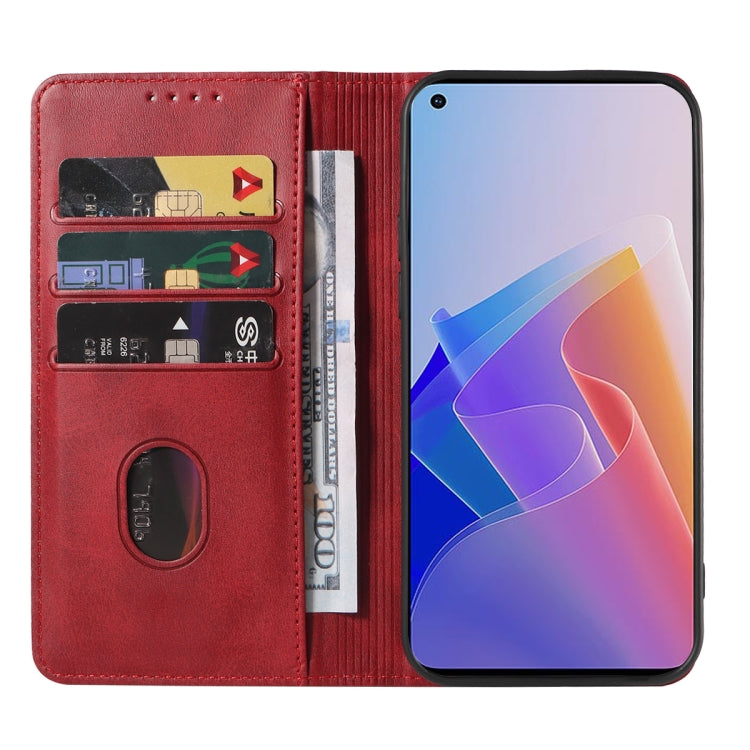For OPPO Reno7 Z 5G Magnetic Closure Leather Phone Case