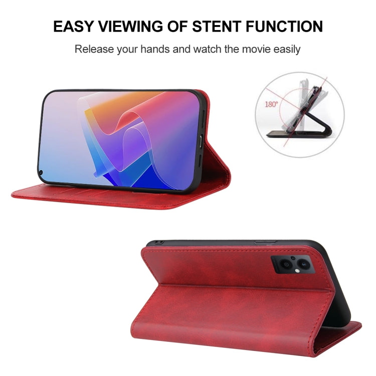 For OPPO Reno7 Z 5G Magnetic Closure Leather Phone Case