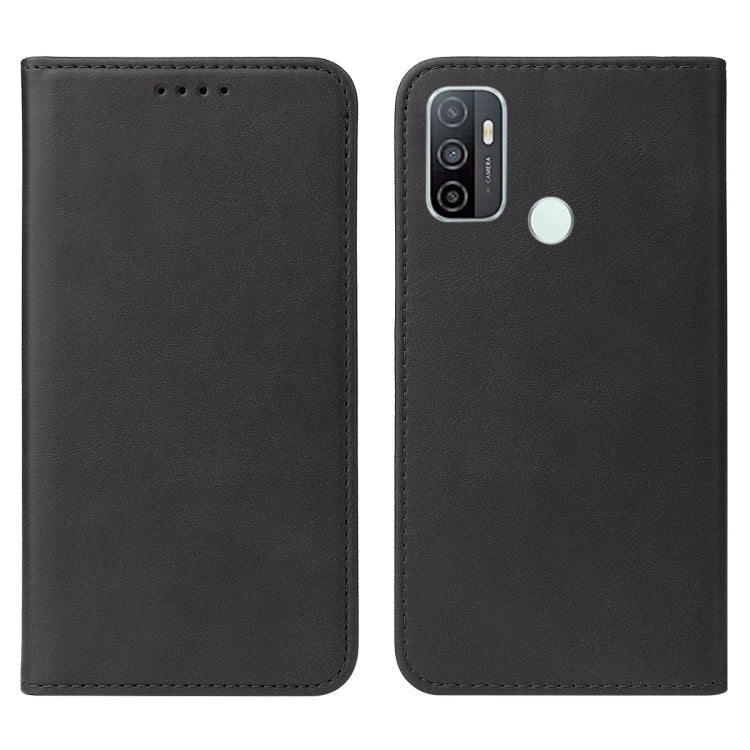 For OPPO A33 2020 Magnetic Closure Leather Phone Case