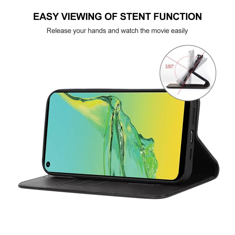 For OPPO A33 2020 Magnetic Closure Leather Phone Case