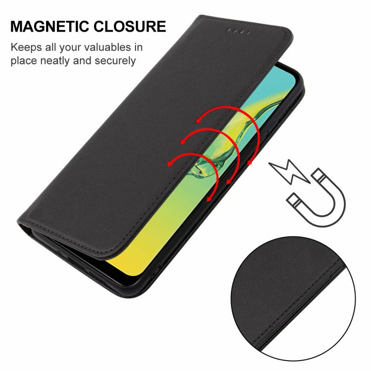 For OPPO A33 2020 Magnetic Closure Leather Phone Case