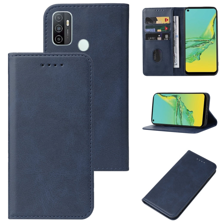 For OPPO A33 2020 Magnetic Closure Leather Phone Case