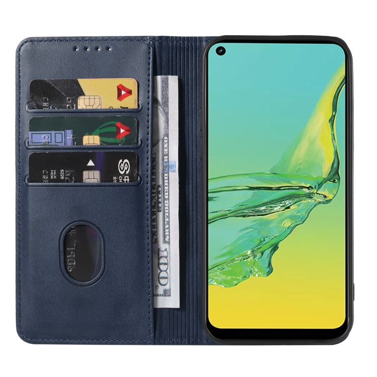 For OPPO A33 2020 Magnetic Closure Leather Phone Case