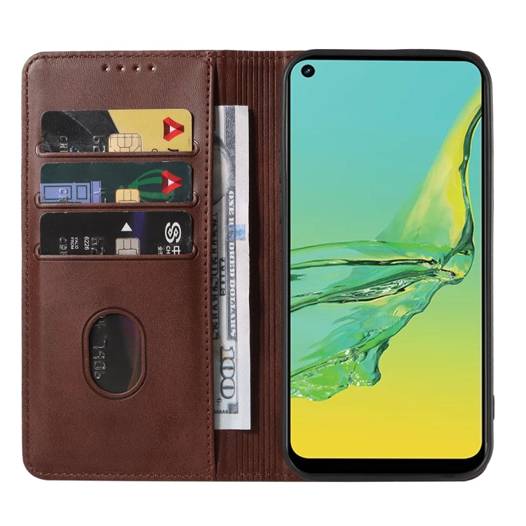 For OPPO A33 2020 Magnetic Closure Leather Phone Case