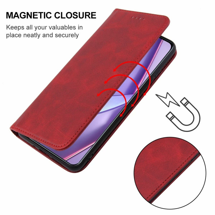 For OPPO Ace2 Magnetic Closure Leather Phone Case