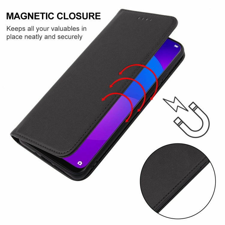 For OPPO F11 Magnetic Closure Leather Phone Case