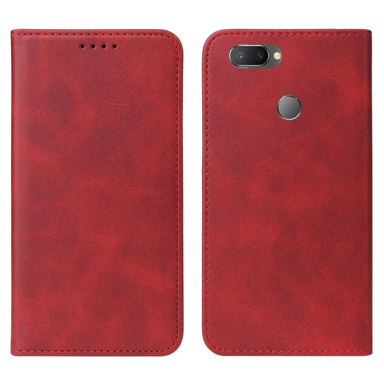 For Realme U1 Magnetic Closure Leather Phone Case