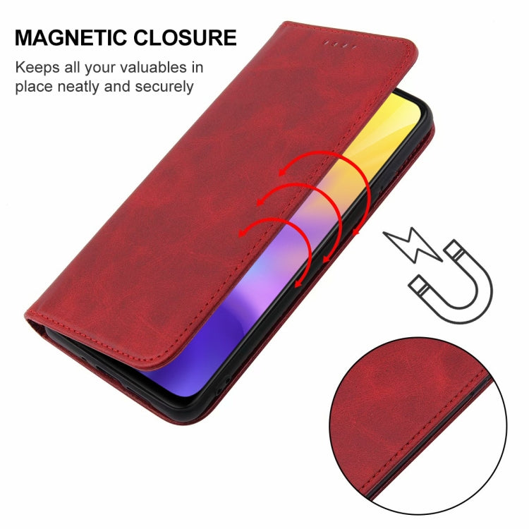 For Realme U1 Magnetic Closure Leather Phone Case