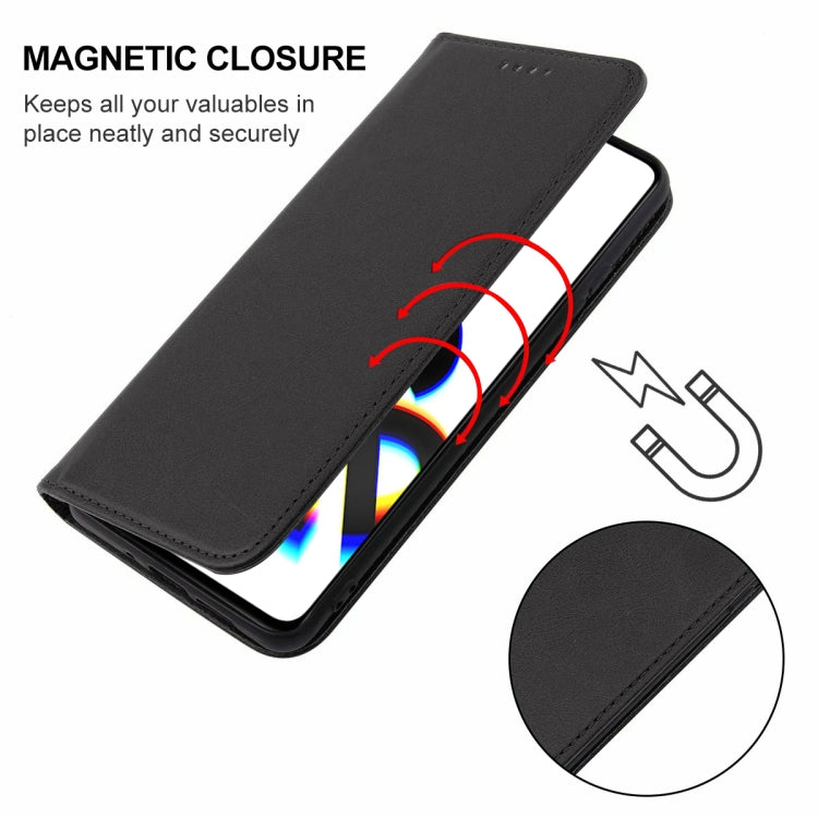 For OPPO Reno Ace Magnetic Closure Leather Phone Case