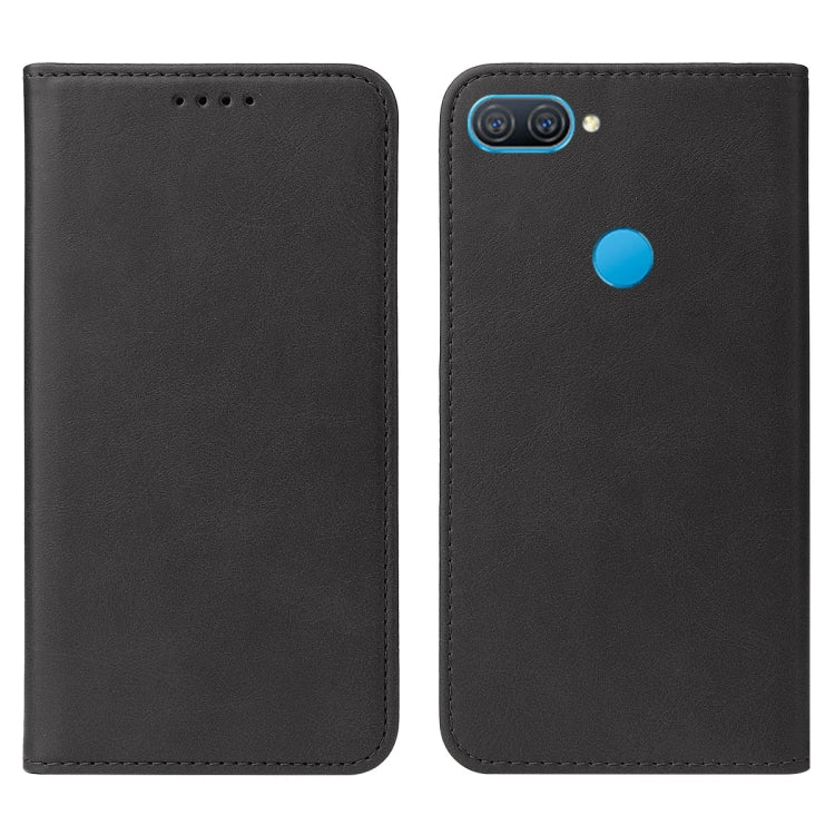 For OPPO A12 Magnetic Closure Leather Phone Case