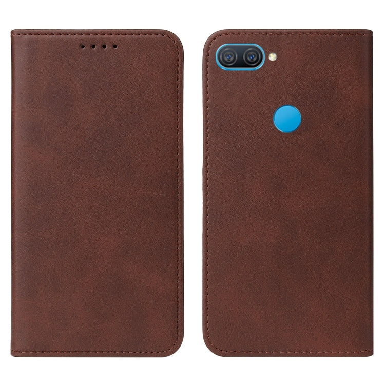 For OPPO A12 Magnetic Closure Leather Phone Case