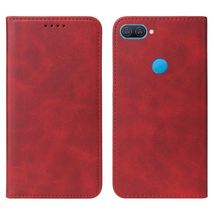 For OPPO A12 Magnetic Closure Leather Phone Case