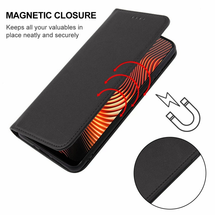 For Realme Narzo 20 Magnetic Closure Leather Phone Case