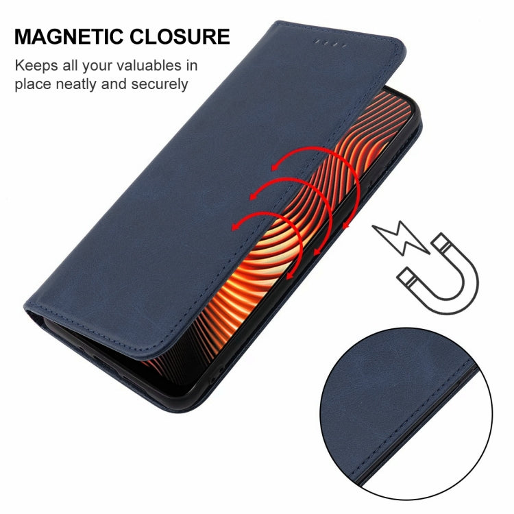 For Realme Narzo 20 Magnetic Closure Leather Phone Case